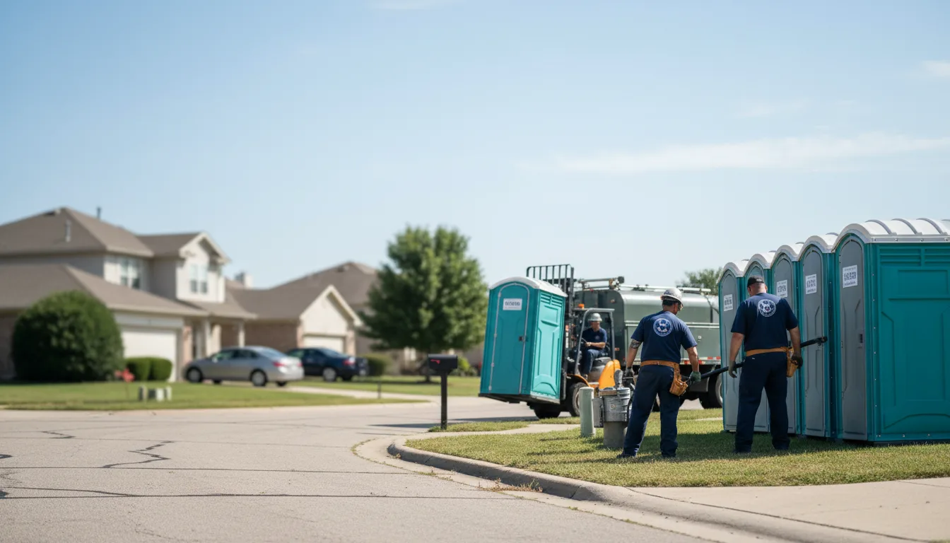Porta Potty Rental in Brady, TX near me